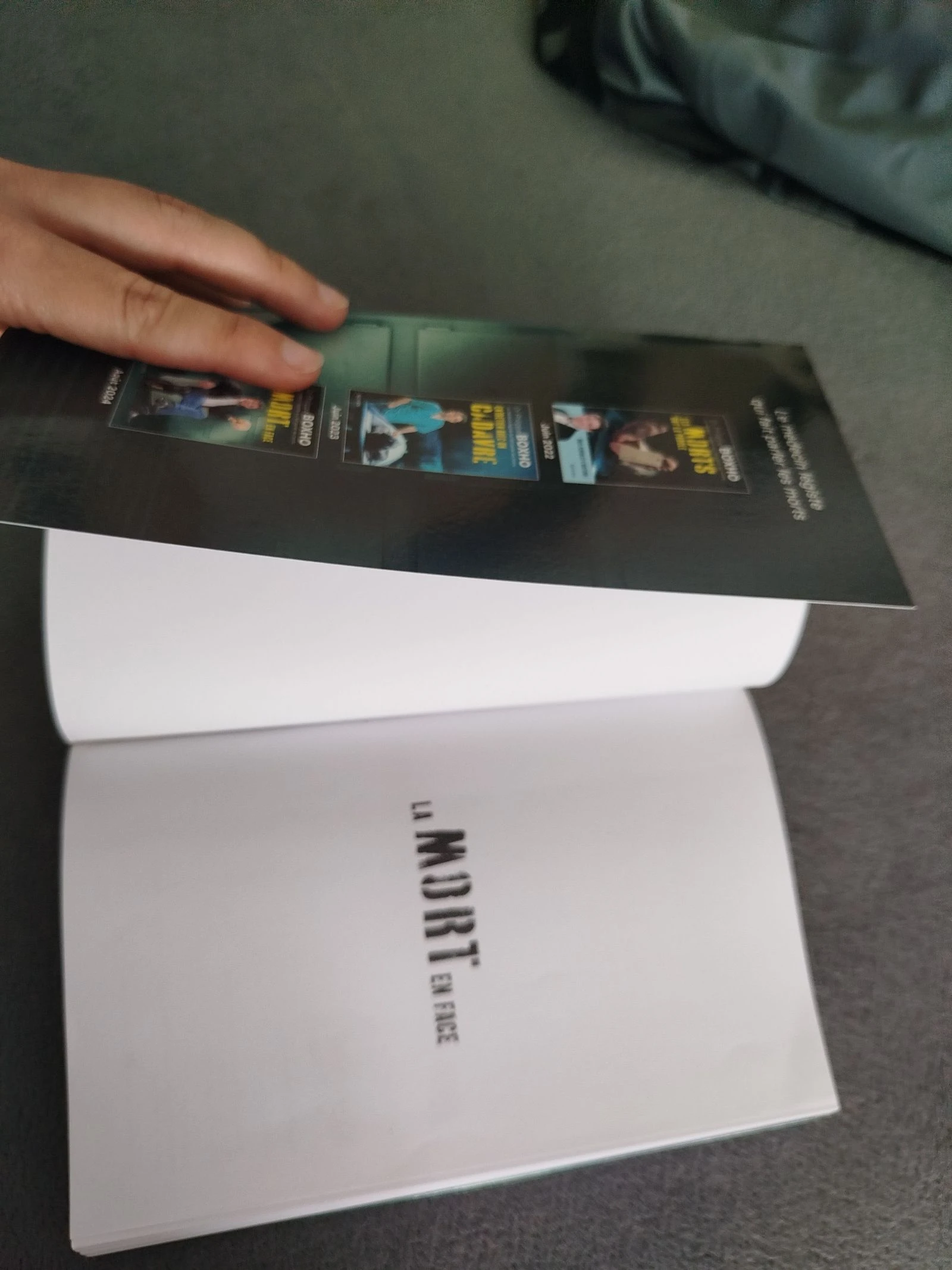 Libro la muerte vista de frente – photo 3